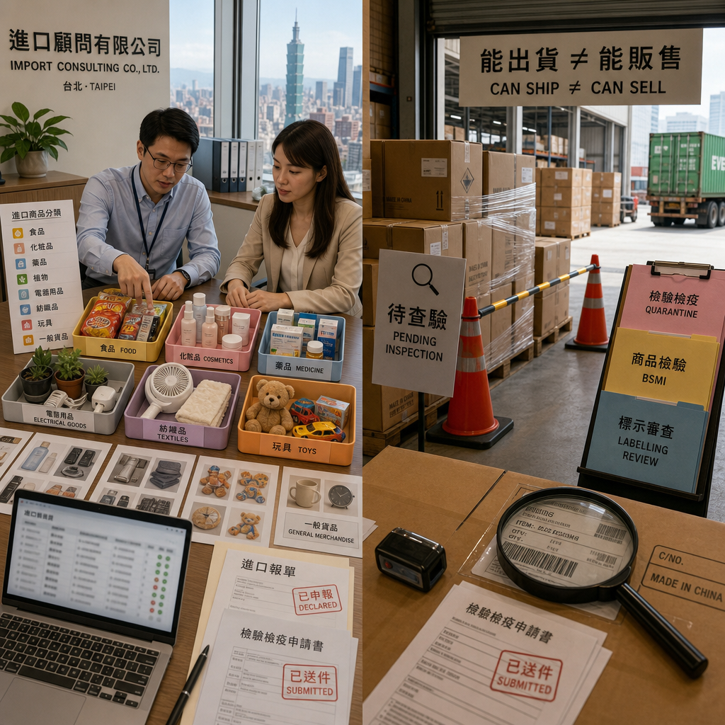 日本港口貨櫃與海關通關作業情境