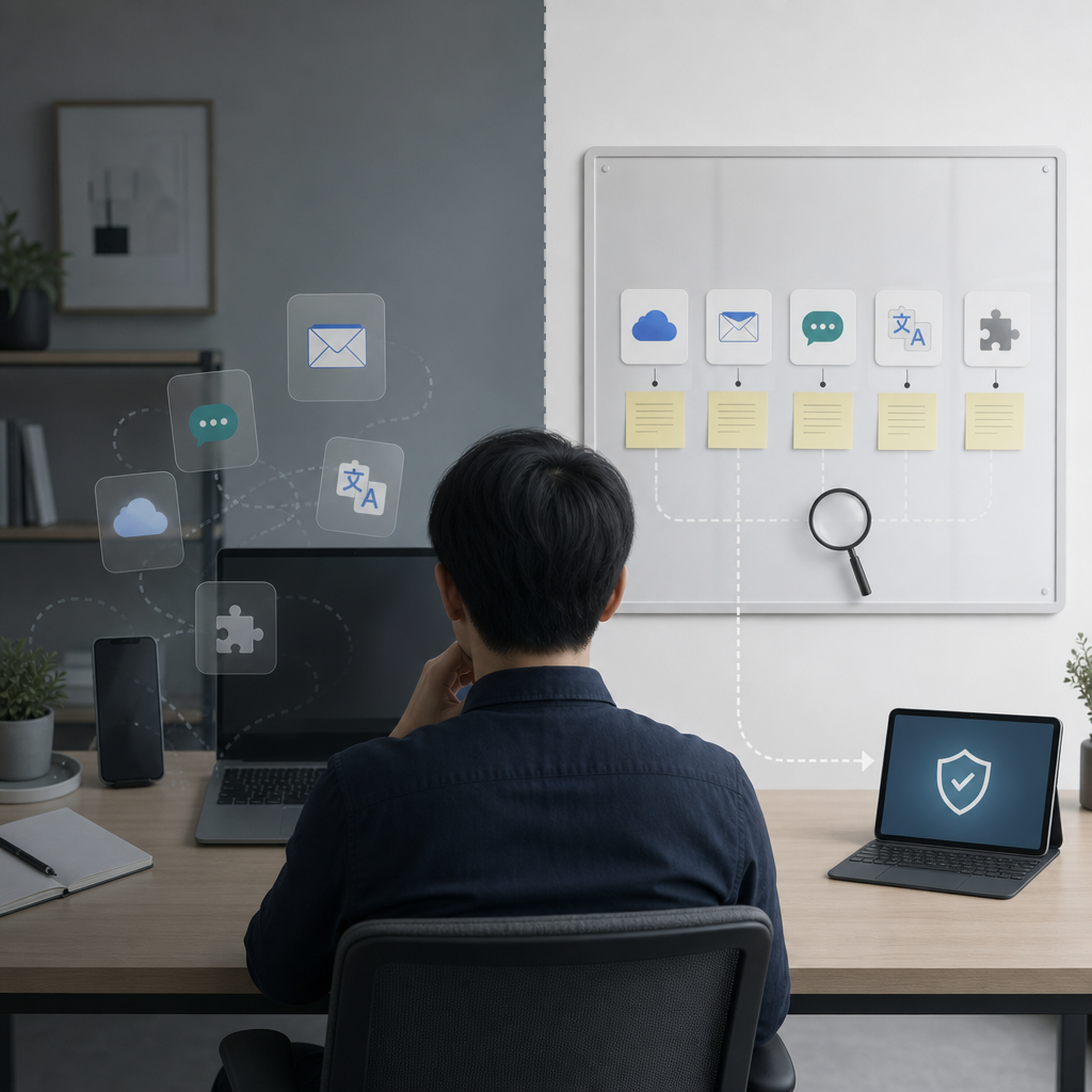 無許可クラウドサービスを可視化して管理する担当者