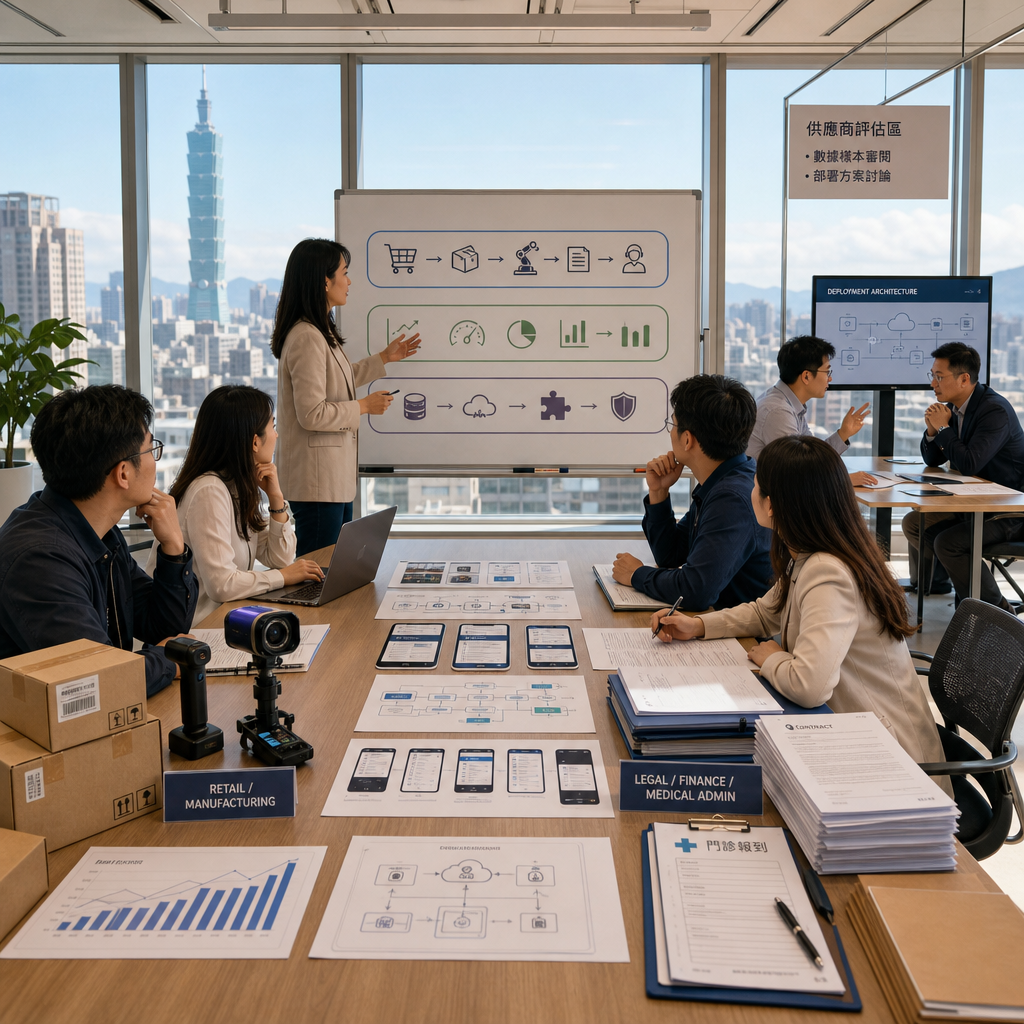 企業與 AI 開發團隊共同規劃系統導入藍圖