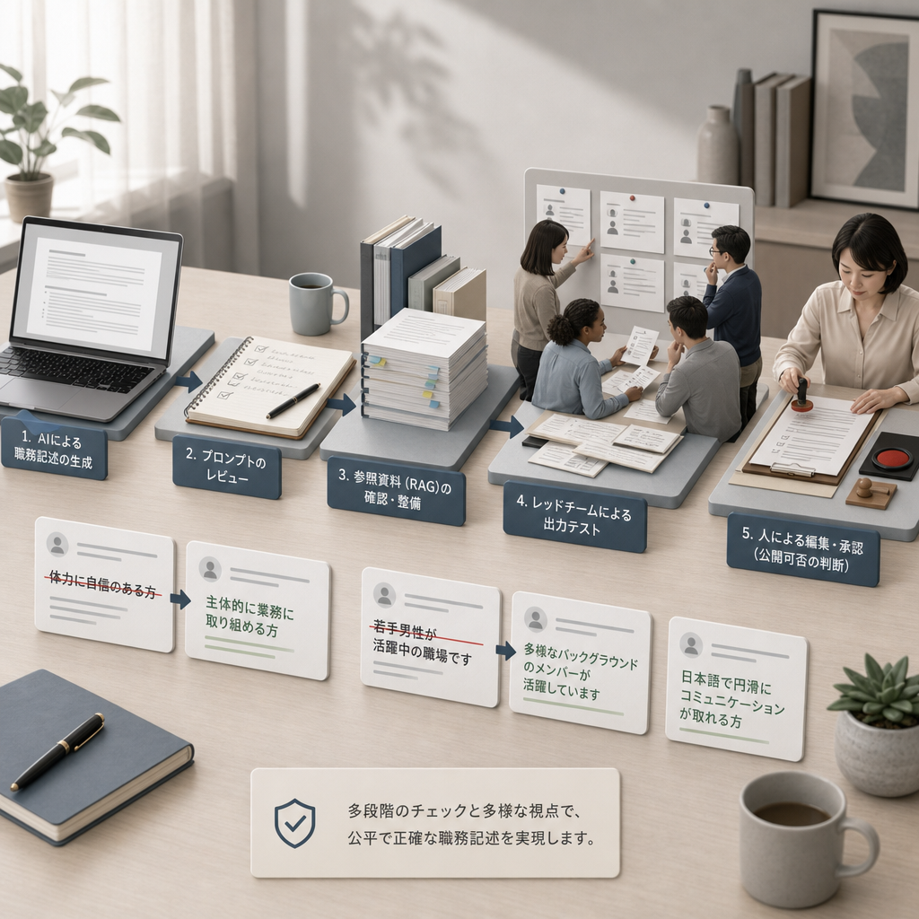生成AIの回答をレビューする編集チーム
