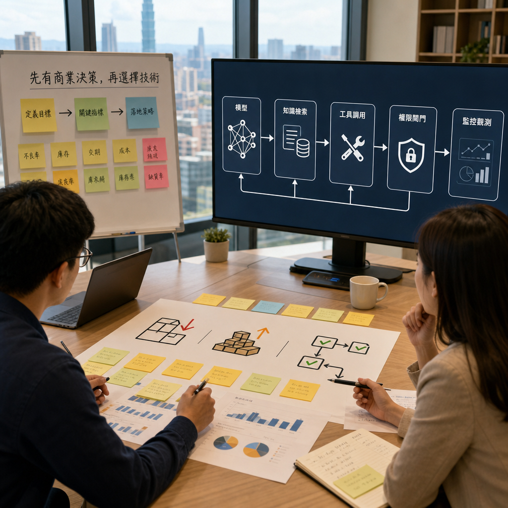 工程團隊規劃企業 AI開發 的資料與系統架構