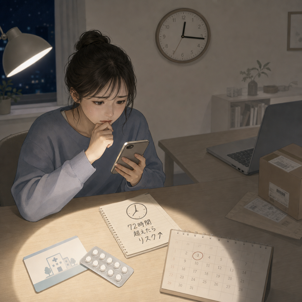 婦人科へ電話で緊急避妊を相談する人