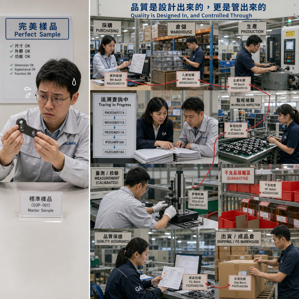 製造工廠內部稽核與品質文件審查