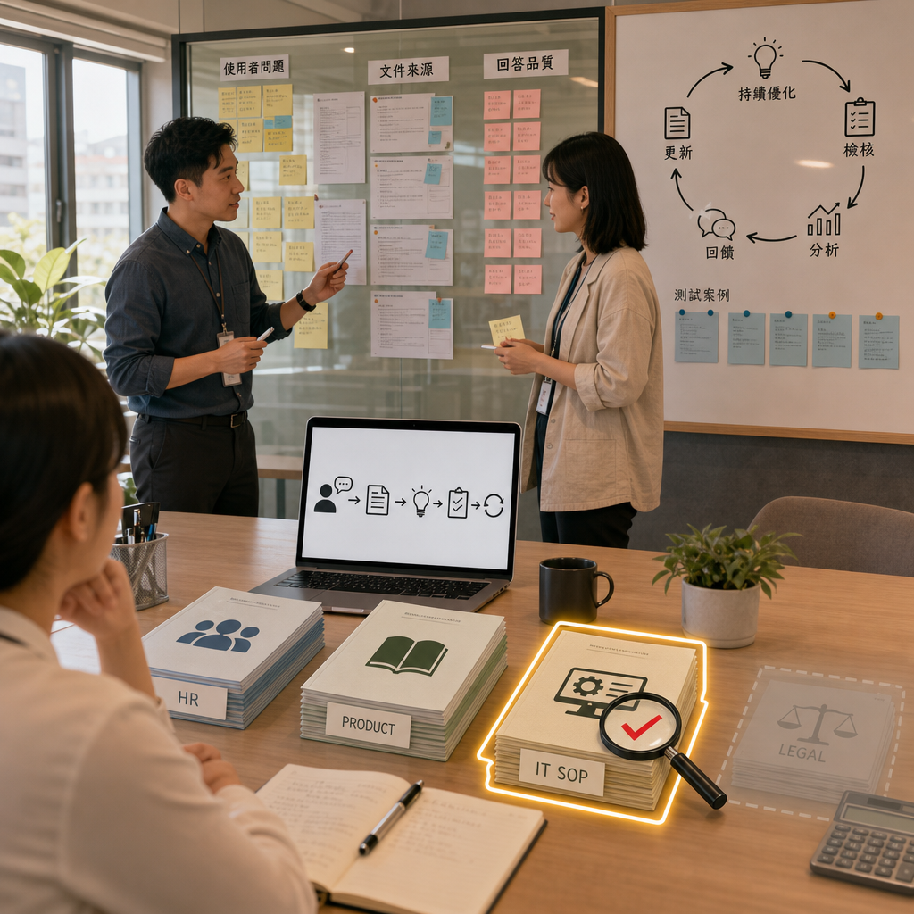 RAG 導入路線圖從資料盤點 PoC 評測到正式維運的流程