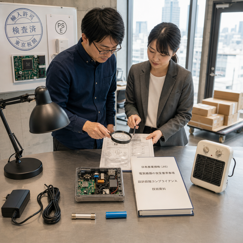日本電器產品PSE標誌與安全測試文件