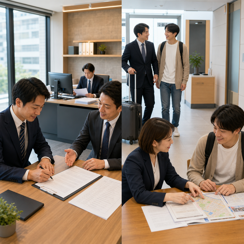 企業人資主管與外籍員工討論日本特定技能聘僱支援計畫