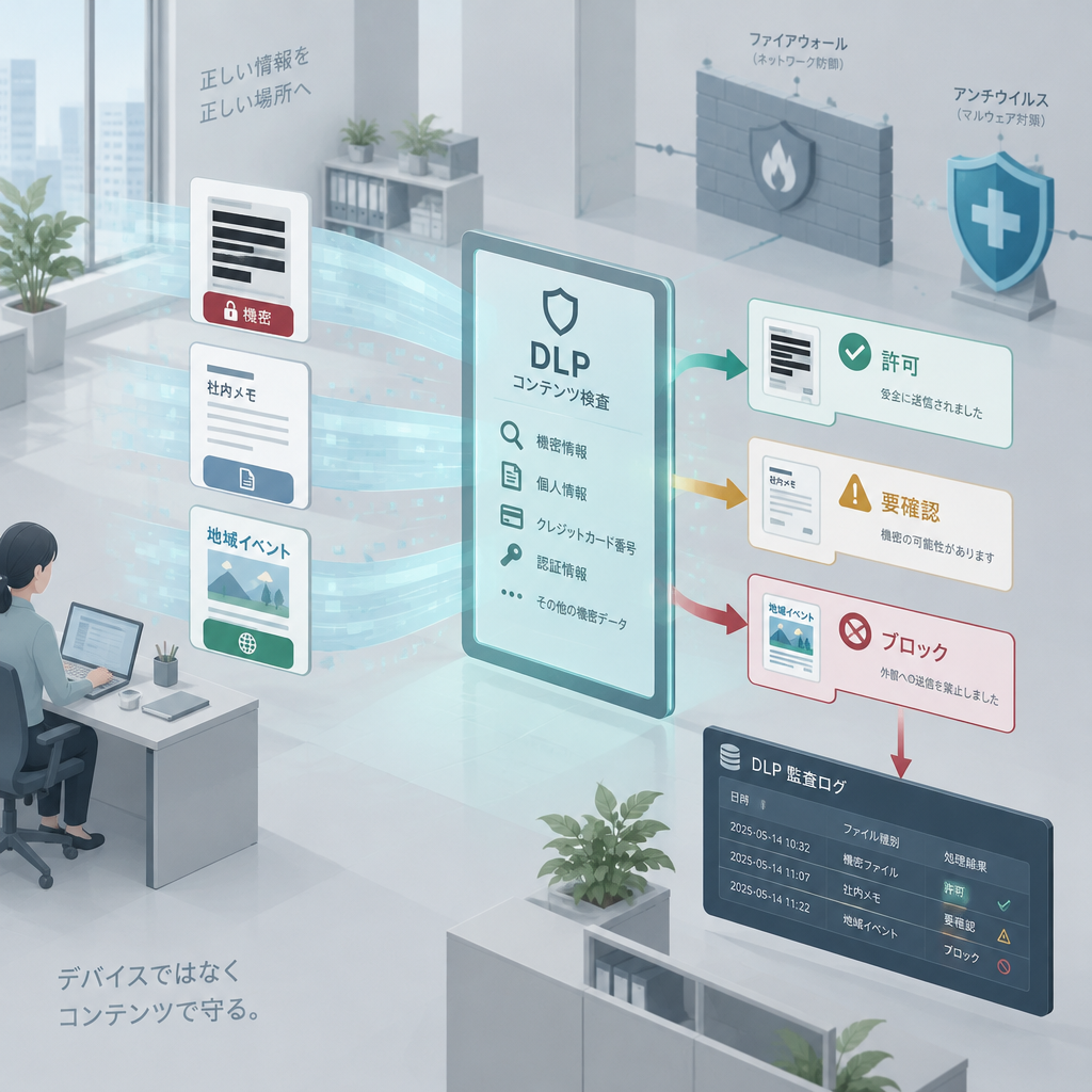 機密情報の分類と監視を行うセキュリティ担当者